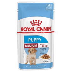 ROYAL CANIN SHN MEDIUM PUPPY WET suņu konservi 140g